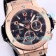 Replica Hublot Big Bang Black Chronograph Rose Gold Watch 44mm - Swiss 4100 (4)_th.jpg